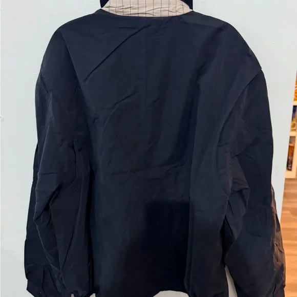 London Fog Dark Navy Microfiber Golf Jacket - Picture 4 of 10